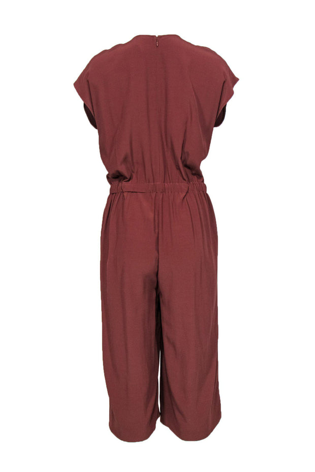 Eileen Fisher Womens Back Zip Sleeveless Scoop Neck Jumpsuit Gray Size -  Shop Linda's Stuff